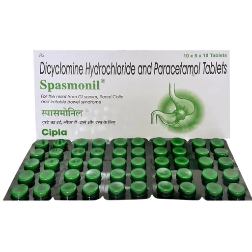 spasmonil tablet 10's